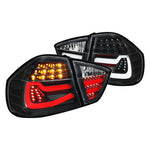 Spec-D 06-08 BMW E90 323i 325i 328i 330i LED Tail Lights Black