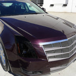 Spec-D 08-14 Cadillac CTS Headlights LED Bar Projector Black/Smoke