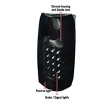 Spec-D 88-00 Chevy GMC C/K Tahoe Yukon LED Tail Lights Smoked