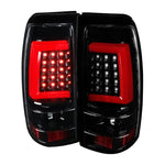Spec-D 03-07 Chevy Silverado GMC Sierra G2 LED Tail Lights Jet Black