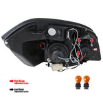 Spec-D 05-10 Chevy Cobalt Dual Projector Headlights Black