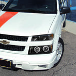 Spec-D 04-12 Chevy Colorado Dual Halo Headlights Black