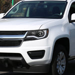 Spec-D 15-22 Chevy Colorado Headlights LED Bar Projector Jet Black