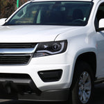 Spec-D 15-22 Chevy Colorado Headlights LED Bar Projector Smoked