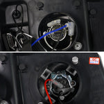 Spec-D 02-06 Avalanche 03-07 Silverado Halo Headlights Chrome