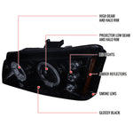 Spec-D 02-06 Avalanche 03-07 Silverado Halo Headlights Smoked
