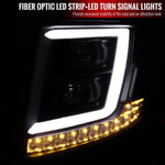 Spec-D 15-20 Chevy Tahoe / Suburban Projector Headlights Black/Clear