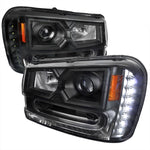 Spec-D 02-09 Chevy Trailblazer Headlights Projector V2 Black