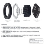 Beat-Sonic DMS-SP301 Door Speaker Acoustic Foam Kit - Universal 6.3 in.