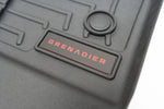 "Grenadier" Weathertech Floor Mat Logo (Etched Acrylic) - Universal