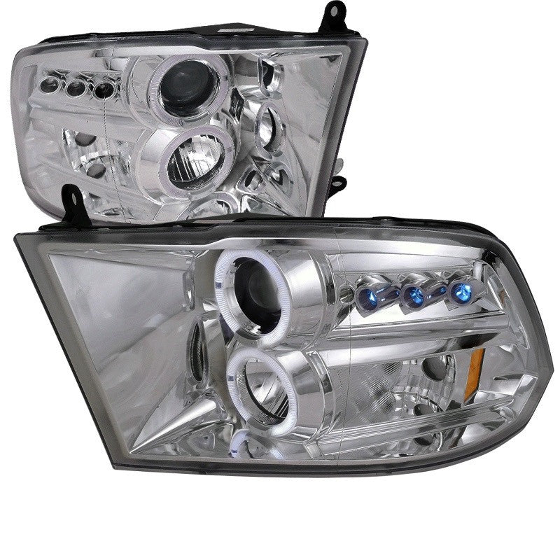 Spec-D 09-21 Ram 1500 2500 3500 Headlights Projector Chrome