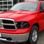 Spec-D 09-18 Dodge Ram 1500 2500 3500 SEQ LED Headlights Black