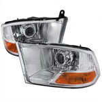 Spec-D 09-18 Dodge Ram 1500 2500 Projector Headlights Chrome