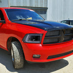 Spec-D 09-18 Dodge Ram 1500 LED Bar Projector Headlights Black/Smoked
