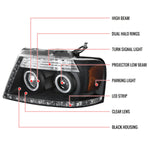 Spec-D 04-08 Ford F150 06-08 Lincoln Mark Projector Headlights Chrome