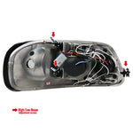 Spec-D 97-04 F-150/Expedition Headlights LED C-Bar Smoked