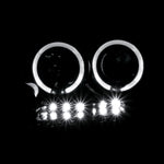 Spec-D 04-08 Ford F-150 Headlights Dual Halo Projector Jet Black