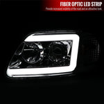 Spec-D 97-03 Ford F150 Projector Headlights LED Bar Chrome