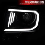 Spec-D 09-14 Ford F150 Projector Headlights Black/Clear