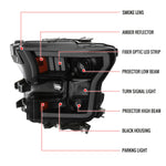 Spec-D 15-17 F-150 Headlights LED Bar Projector Black/Smoked