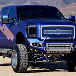 Spec-D 11-16 Ford F250/F350 Halo Projector Headlights Smoked