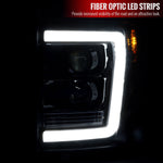 Spec-D 11-16 Ford F250 F350 F450 Projector Headlights Black