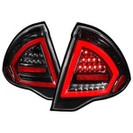 Spec-D 10-12 Ford Fusion Tail Lights LED Jet Black/Clear