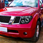 Spec-D 05-08 Frontier 05-07 Pathfinder LED Headlights Black