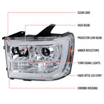 Spec-D 07-14 GMC Sierra Projector Headlights Chrome