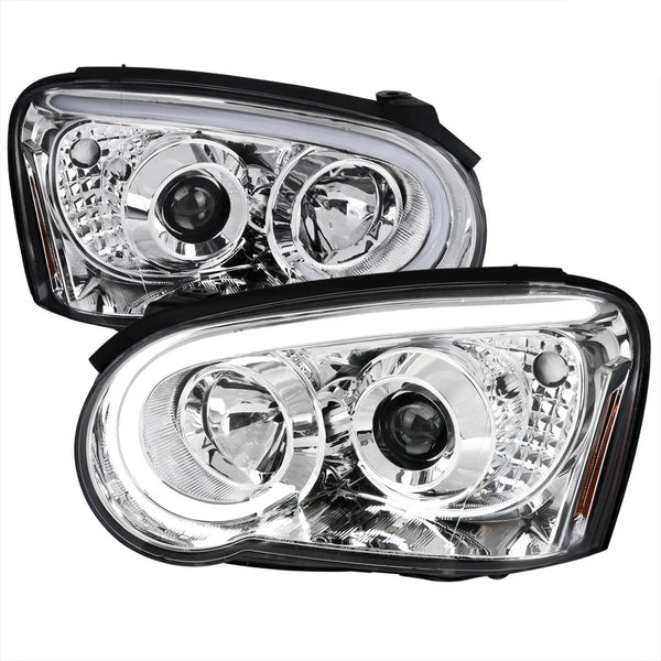 Spec-D 04-05 Impreza Outback Wrx Projector Headlights Chrome