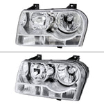Spec-D 05-10 Chrysler 300 OEM Style Headlights Chrome/Clear