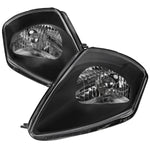 Spec-D 00-05 Mitsubishi Eclipse Crystal Headlights OEM Style Black