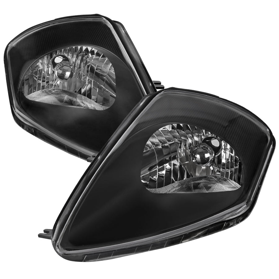 Spec-D 00-05 Mitsubishi Eclipse Crystal Headlights OEM Style Black
