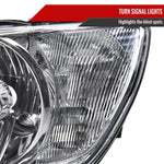 Spec-D 01-05 Lexus IS300 Crystal Headlights OEM Style Chrome