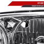 Spec-D 01-05 Lexus IS300 Crystal Headlights OEM Style Chrome
