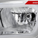 Spec-D 19-24 Ranger XL XLT Headlights OEM Style light Bar Chrome
