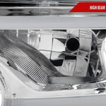 Spec-D 19-24 Ranger XL XLT Headlights OEM Style light Bar Chrome
