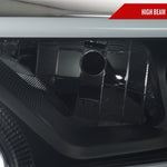 Spec-D 19-24 Ranger XL XLT Headlights OEM Style Light Bar Black/Smoked