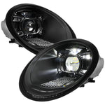 Spec-D 05-08 Porsche 911 997.1 LED Projector Headlights Black
