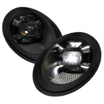 Spec-D 12-2018 Porsche 911 991 LED Projector Headlights Black