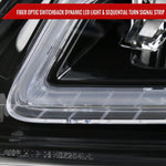 Spec-D 08-14 Mercedes C-Class W204 Headlights Sequential Black/Clear