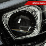 Spec-D 08-11 Benz W204 C-Class SEQ LED Headlights Black/Smoked