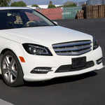 Spec-D 08-11 Benz W204 C-Class SEQ LED Headlights Black/Smoked