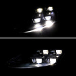 Spec-D 15-17 Porsche Cayenne 958 Matrix Style Headlights Dynamic Black