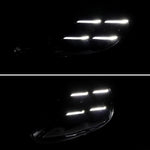 Spec-D 15-17 Porsche Cayenne 958 Matrix Style Headlights Dynamic Black