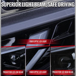 Spec-D 16-21 Honda Civic Led Projector Headlight Black/Smoke Lens