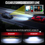 Spec-D 16-21 Honda Civic Led Projector Headlight Black/Smoke Lens