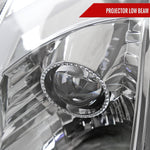 Spec-D 03-05 Nissan 350Z SEQ Projector Headlights Chrome 350Z03