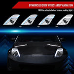 Spec-D 06-09 Nissan 350Z SEQ Projector Headlights Chrome Factory HID