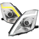 Spec-D 06-09 Nissan 350Z SEQ Projector Headlights Chrome Factory HID
